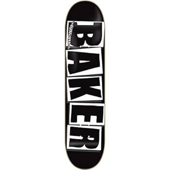 Amazon | BAKER(ベイカー) スケボーデッキ BRAND LOGO ブラック